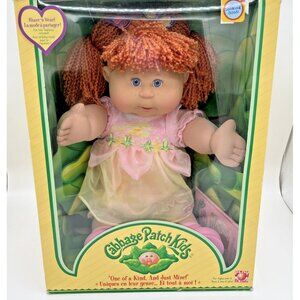 Cabbage Patch Kids CPK Share N Wear Doll 2004 Orange Hair  w/teeth READ